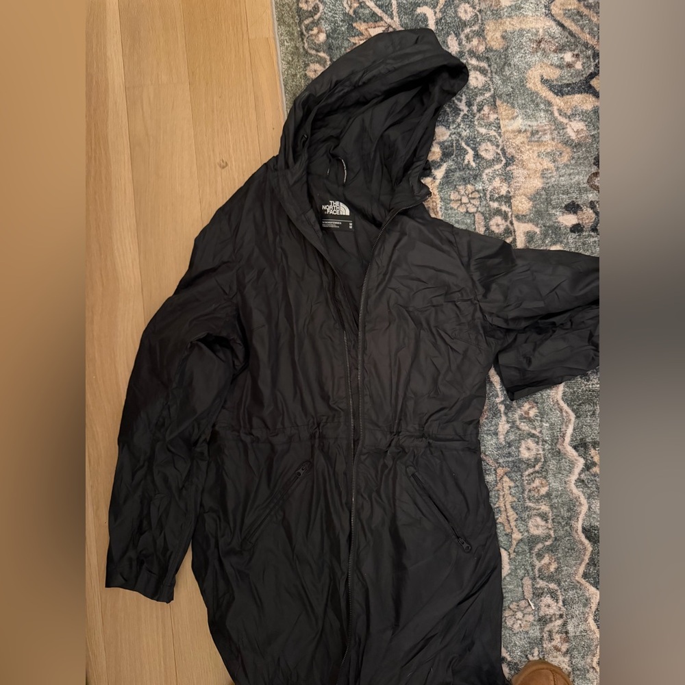 The North Face Women's Black rain Jacket